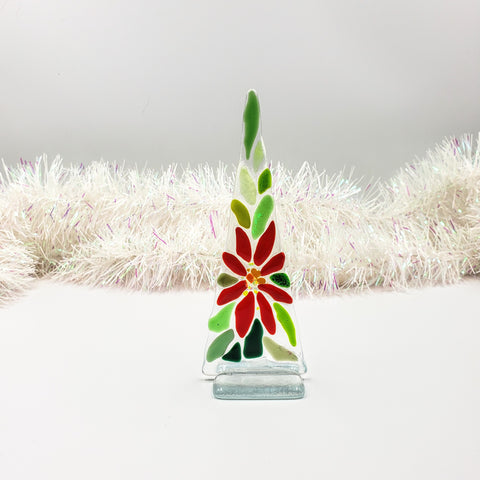Holiday Tree #10 poinsettia