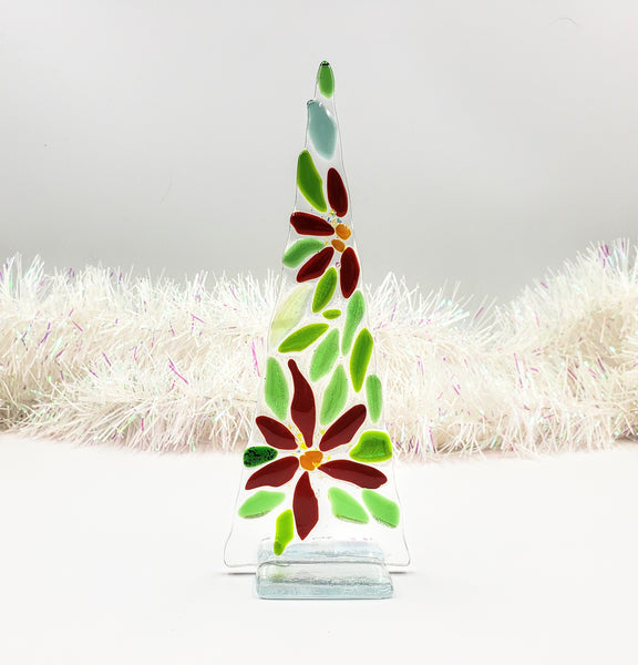 Holiday Tree #8 poinsettia