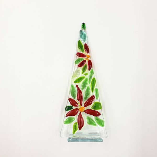 Holiday Tree #8 poinsettia