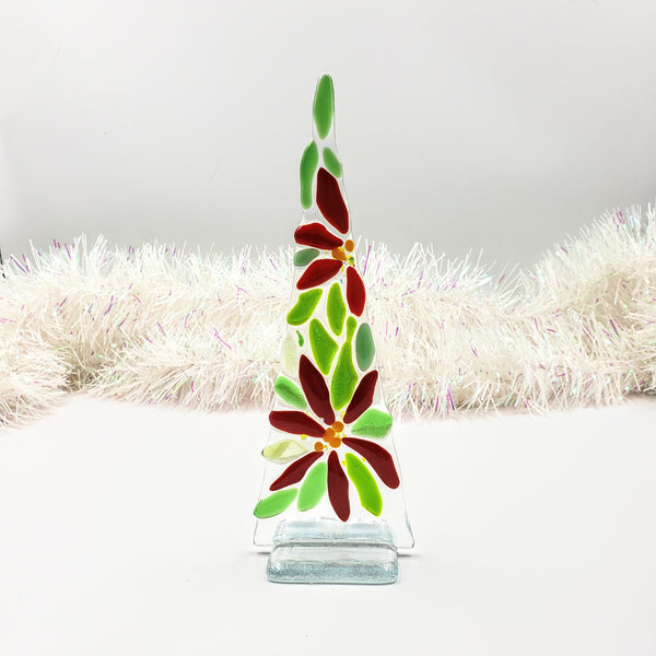 Holiday Tree #9 poinsettia